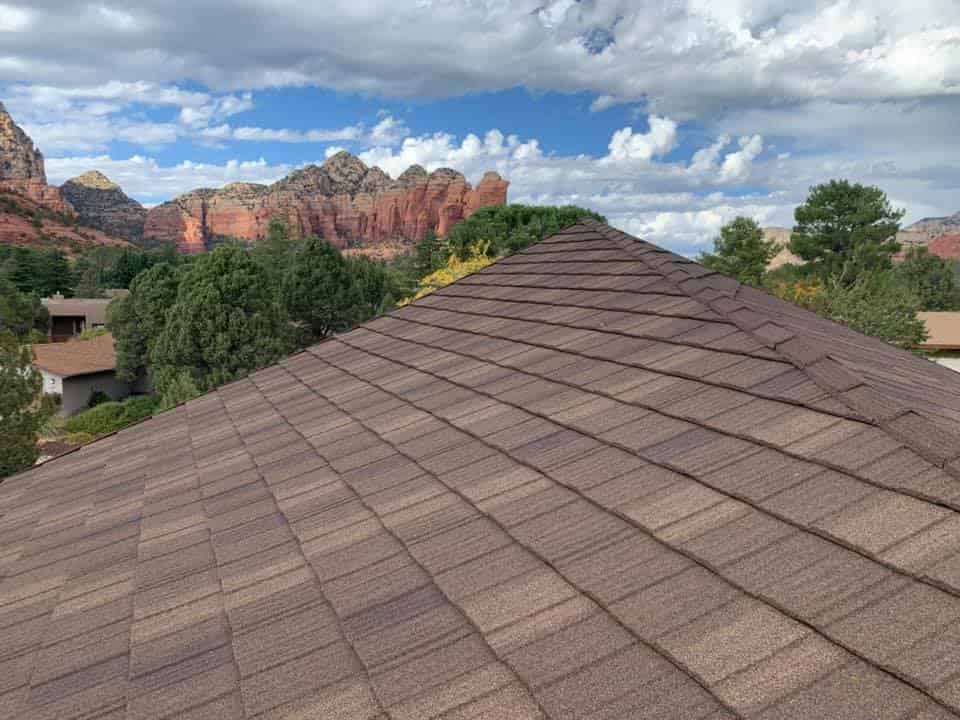 shingle roof in Sedona Arizona